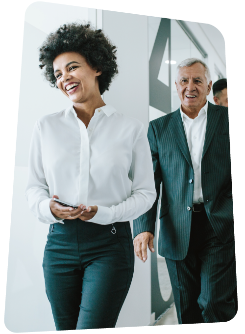 Business Woman Walking